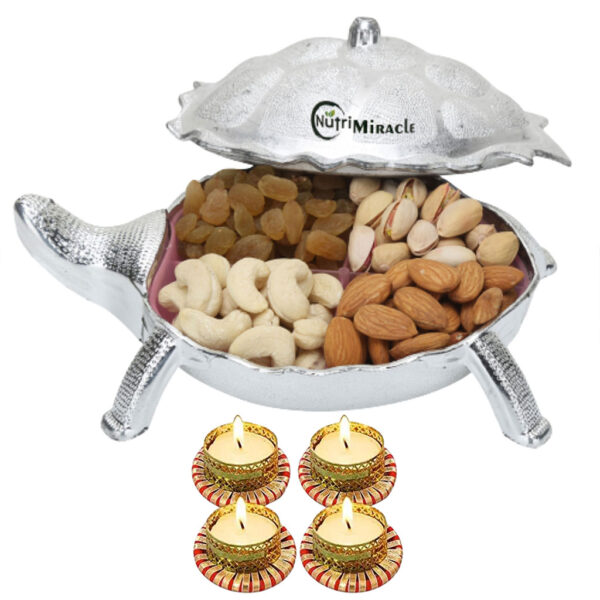 Turtle Nuts with Diya Gift Hamper