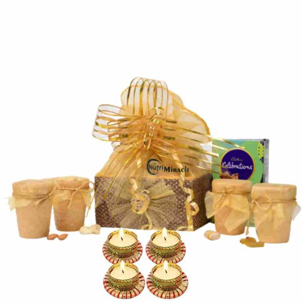 Dry Fruits Eco-Cups Hamper