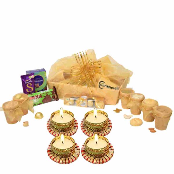 Dry Fruits Eco-Delightful Duo Cups Hamper
