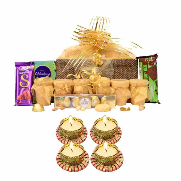 Edible Diwali Diyas with a Twist Hamper