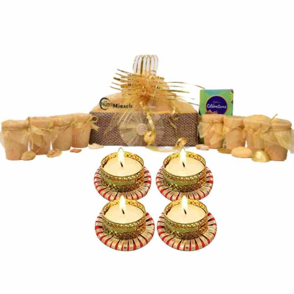 Gourmet Glow in Edible Cups Hamper