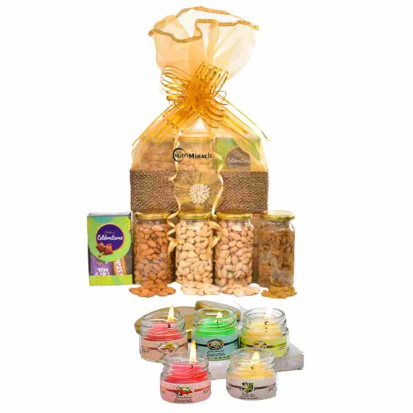 Dry Fruits Nutty Basketeers Hamper