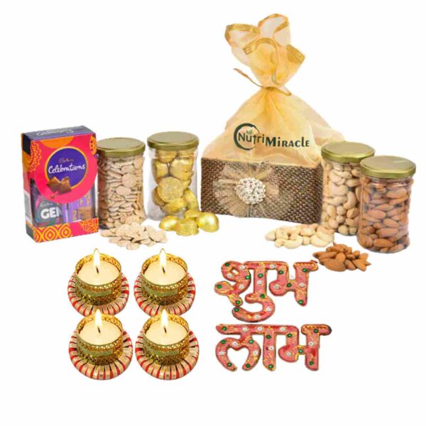 Dry Fruits with Shubh-Labh Hamper