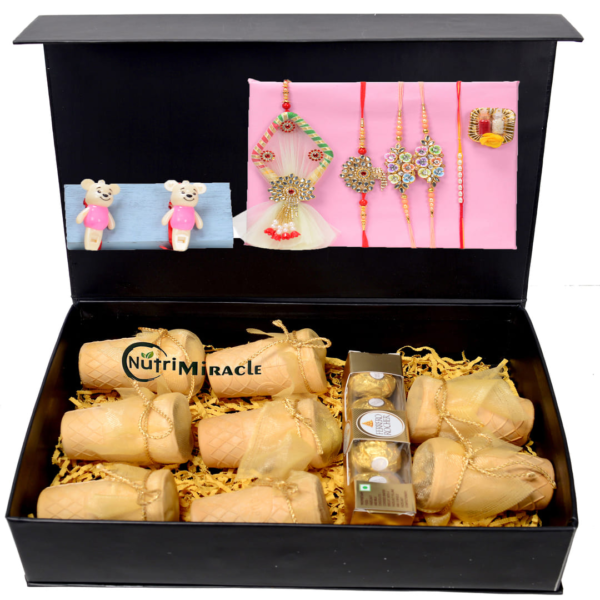 Nutty Rakhi Delights Hamper
