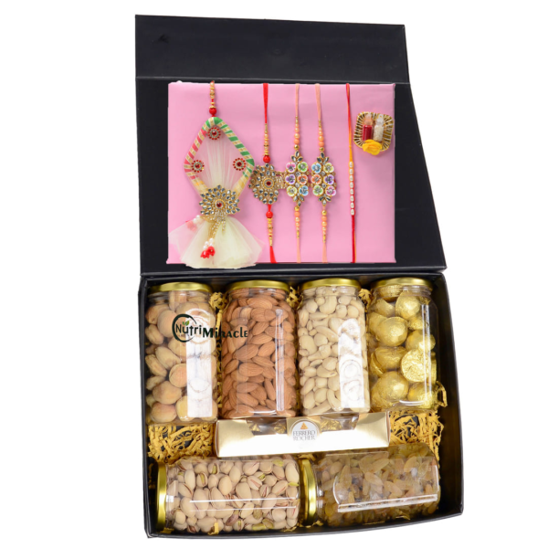 Rakhi Chocolate Dry Fruit Harmony Hamper