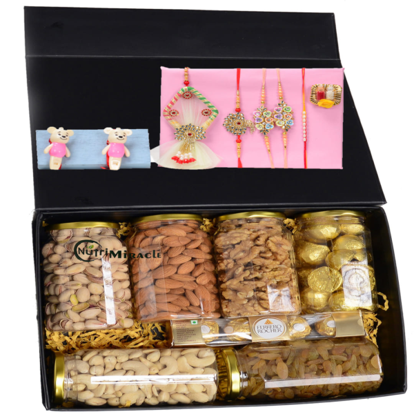 Rakhi Choco Fruit Affair Rakhi Ensemble Hamper