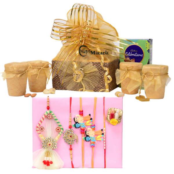 Rakhi Blissful Treats Basket Hamper