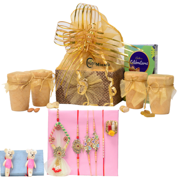 Rakhi Divine Choco Nut Affair Hamper Hamper