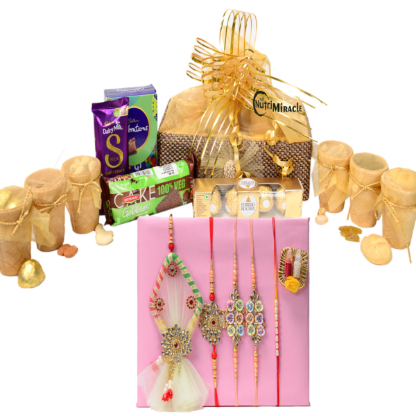 Sweet Serenity Rakhi Collection Hamper