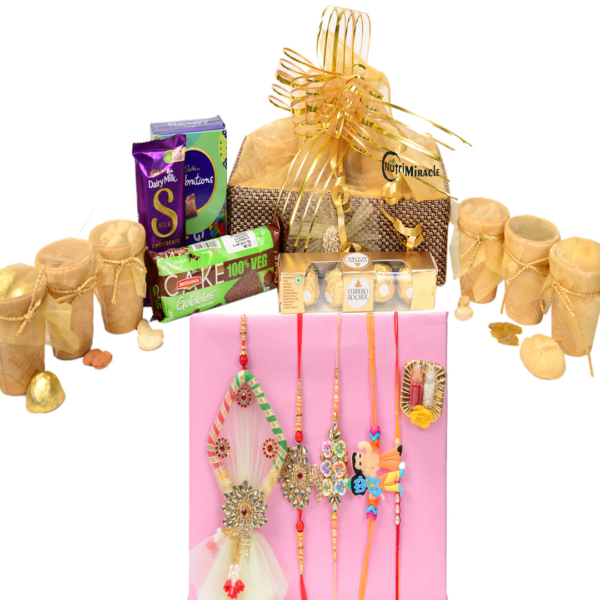 Luxury Chocolate Fusion Rakhi Box Hamper