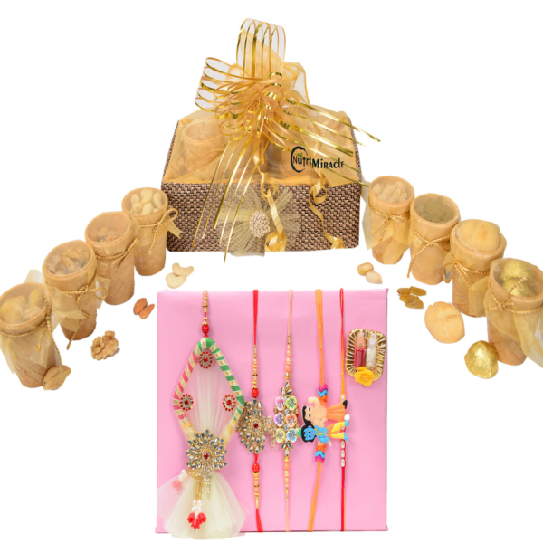 Nutty Chocolate Surprise Rakhi Box Hamper