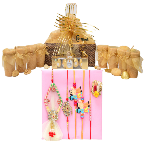 Indulgent Joy Rakhi Assortment Hamper