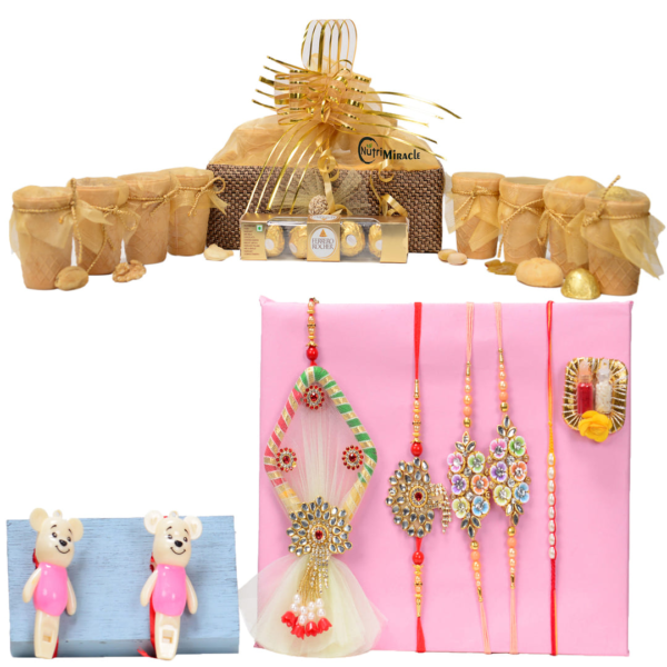 Exquisite Indulgence Rakhi Box Hamper