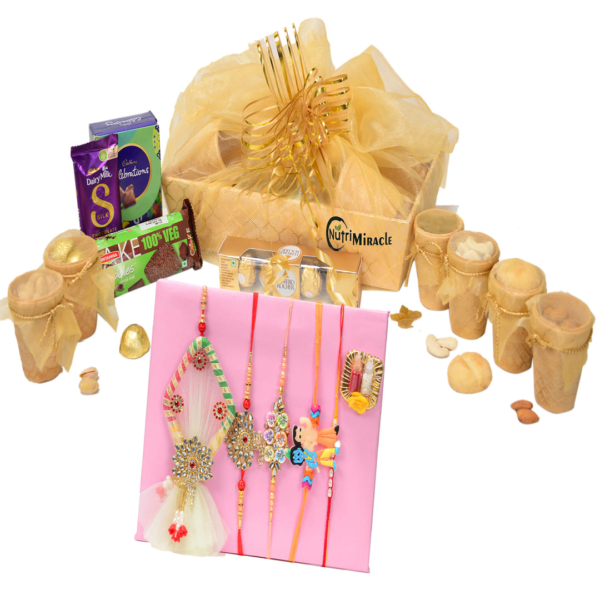 Nutty Choco Surprise Rakhi Box Hamper