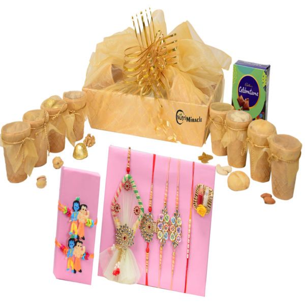 Chocolate Almond Joy Rakhi Hamper