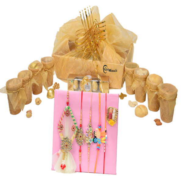 Nutty Chocolate Symphony Rakhi Hamper