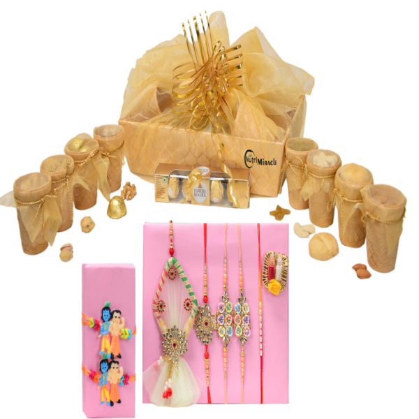 Indulgent Nutty Chocolate Rakhi Hamper
