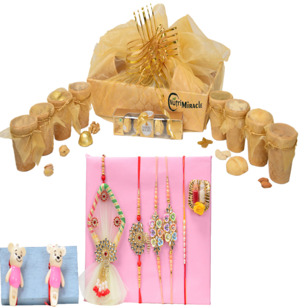 Divine Chocolate Harvest Rakhi Hamper