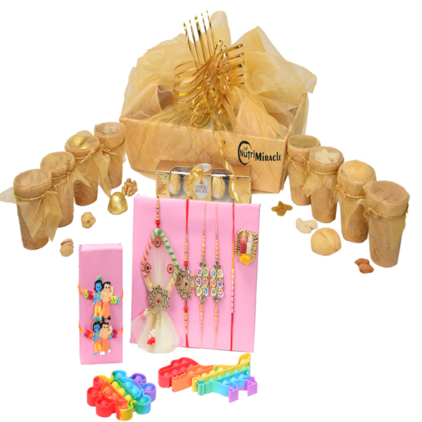 Choco Nutty Delight Rakhi Hamper