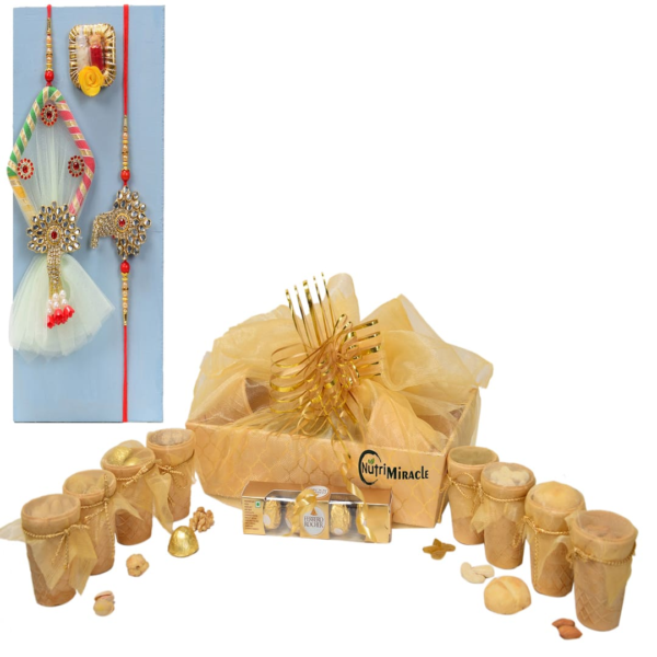 Choco Nut Affair Rakhi Hamper