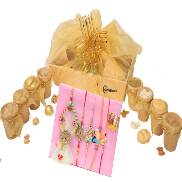 Nutty Chocolate Extravaganza Rakhi Hamper