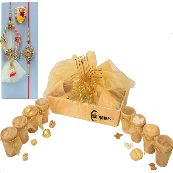 Choco Almond Symphony Rakhi Hamper