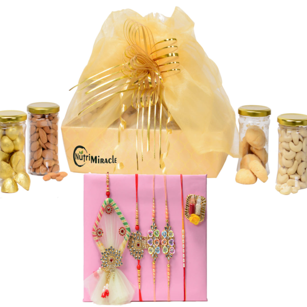 Sweet Crunchy Symphony Rakhi Hamper