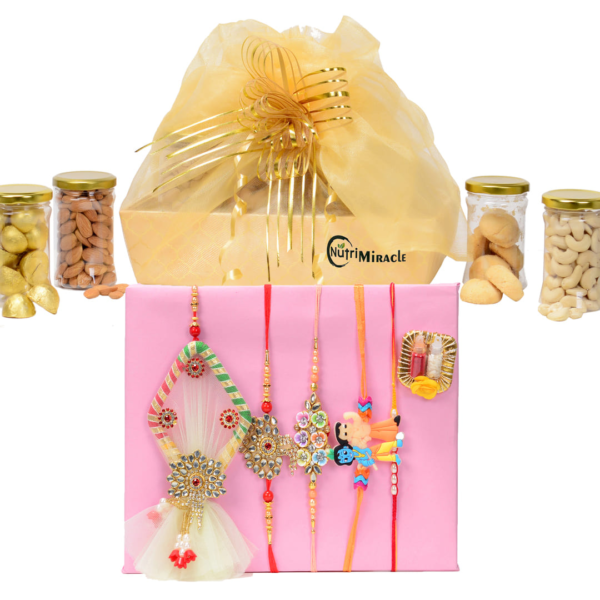 Nutty Chocolate Fusion Rakhi Hamper