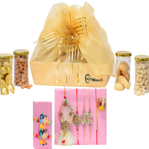 Choco Almond Bliss Rakhi Hamper