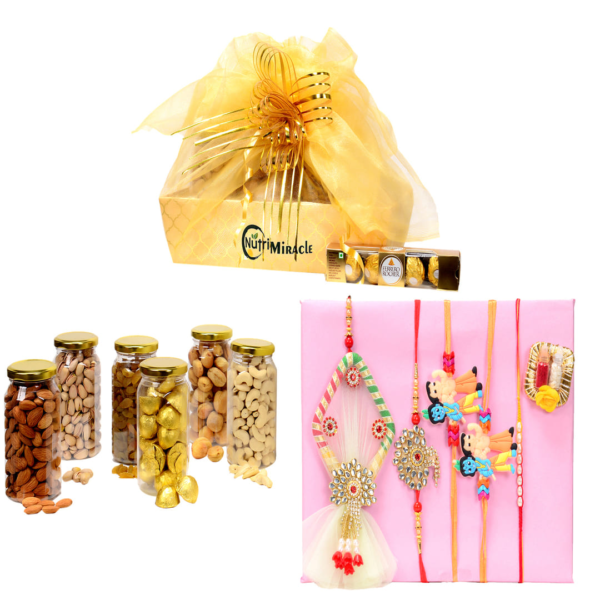 Chocolate Nut Sensation Rakhi Hamper