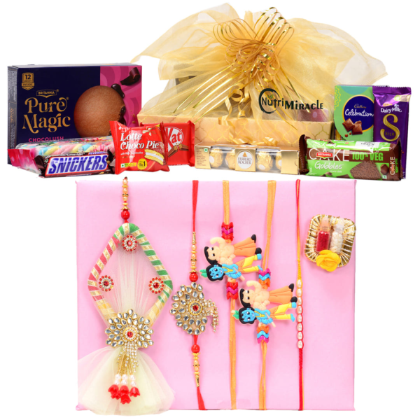 Exotic Nutty Chocolate Rakhi Hamper