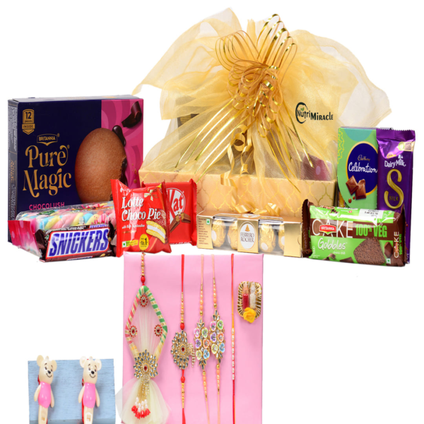 Cocoa Almond Symphony Rakhi Hamper