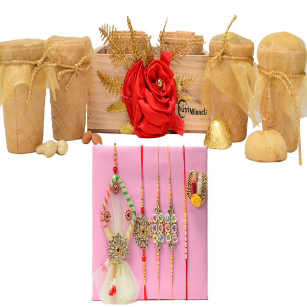 Nutty Cocoa Harmony Rakhi Hamper