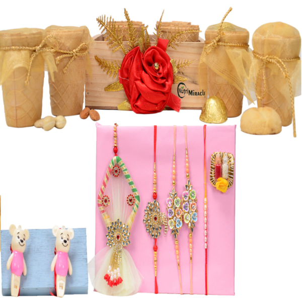 Chocolate Nut Indulgence Rakhi Hamper