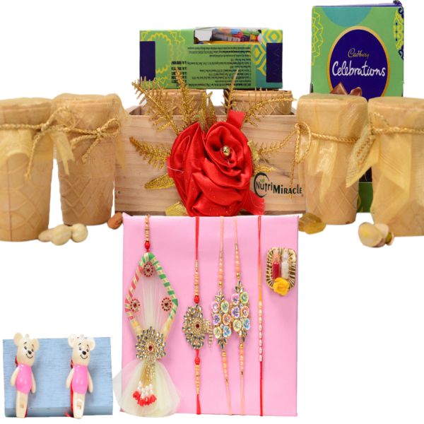 Crunchy Chocolate Joy Rakhi Hamper