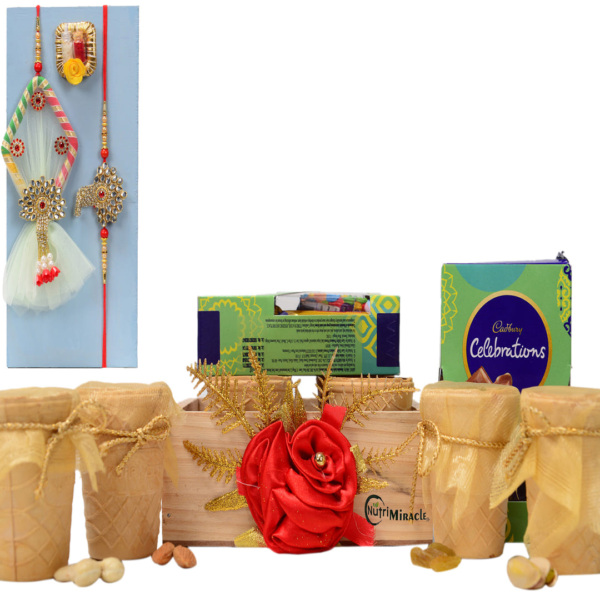 Choco Nut Indulgence Rakhi Hamper