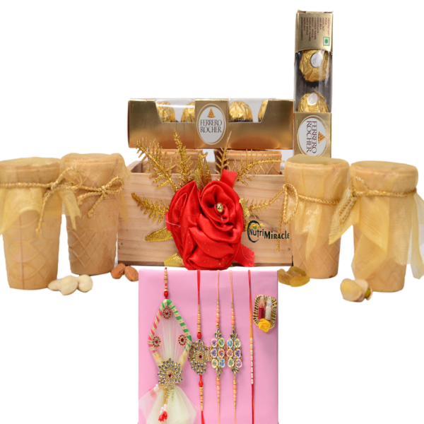 Sweet Symphony Delights Rakhi Hamper