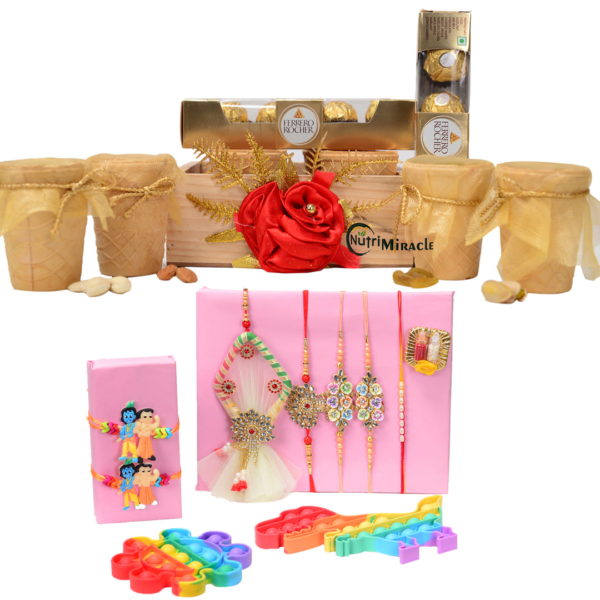 Divine Chocolate Fusion Rakhi Hamper