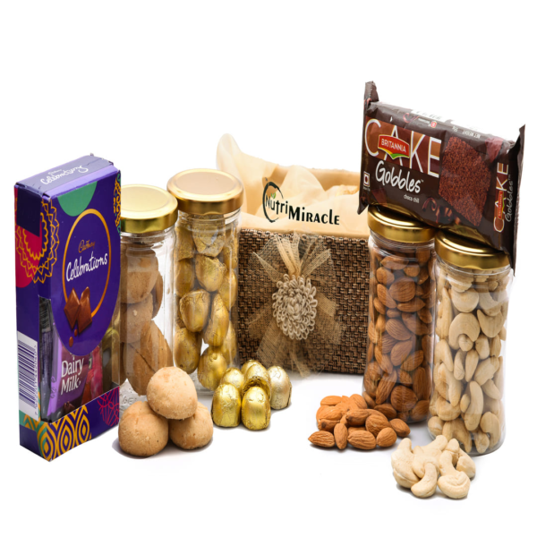 Celebration Surprise  Luck Mixed Dry Fruits Box Hamper