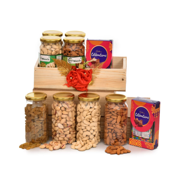 Gourmet  Extravaganza Dry Fruits Box Hamper