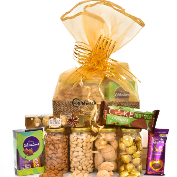 Joyful Moments  Mixed Dry Fruits Box Hamper