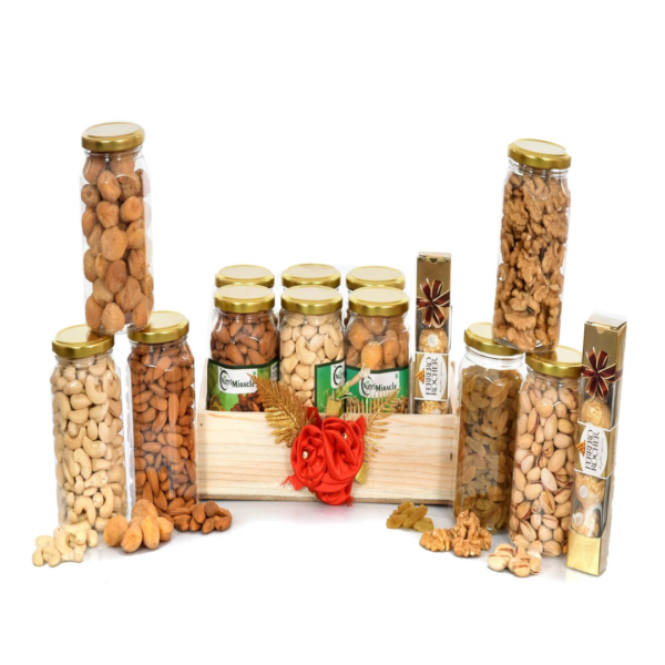 Picture Perfect Wishes Mixed Dry Fruits Box Hamper