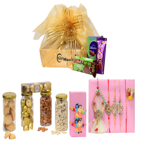 Rakhi Brotherly Bond Basket Hamper