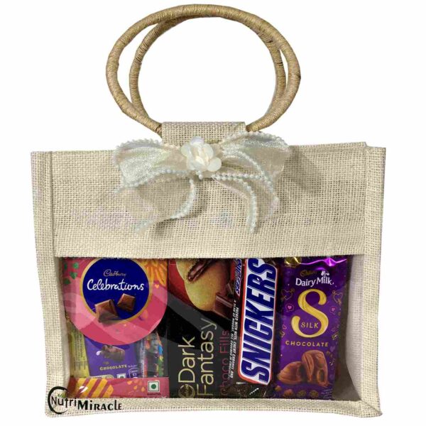 Diwali Gift Hamper with Celebration Chocolates and Cake