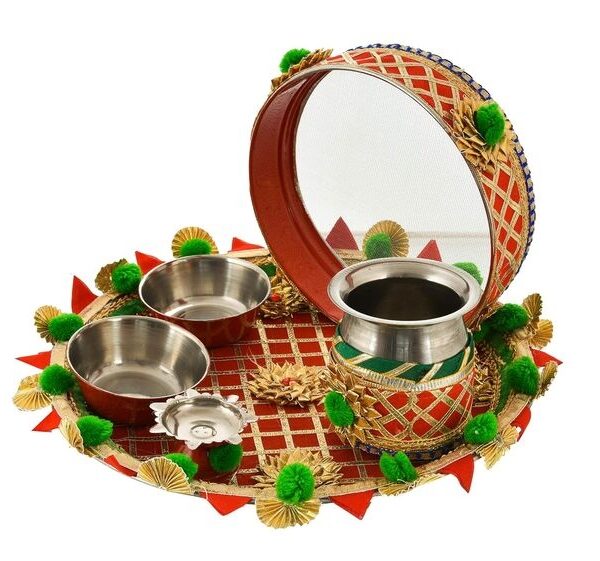 karwa chauth thali kit